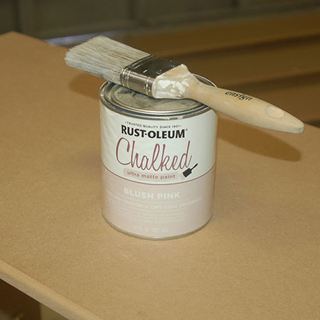 chalk painted chest of drawers