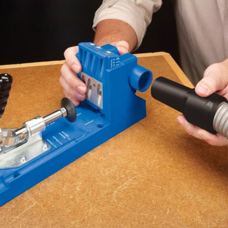 kreg with extractor system