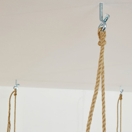 install hanging bed