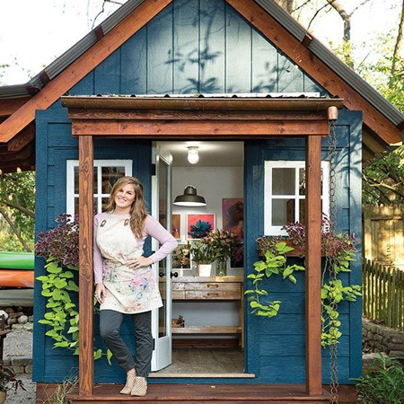shed for artist studio