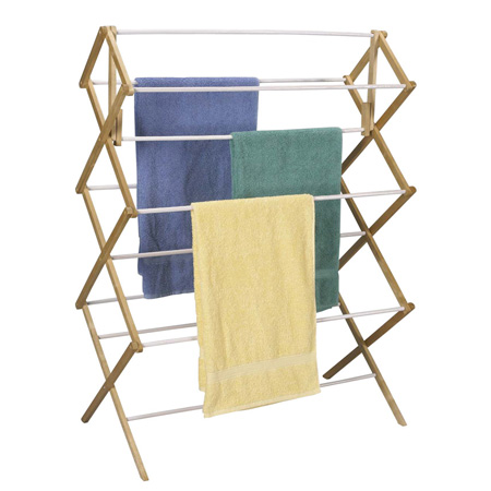 wooden drying rack