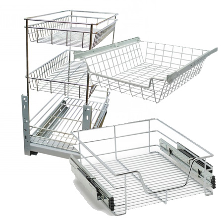 gelmar complete or individual pullout storage baskets