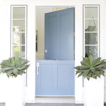 paint the front door blue
