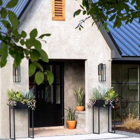 planter ideas for front door entrance