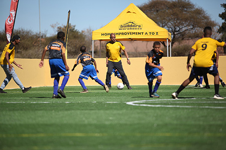 unveiling of the first multipurpose sports field