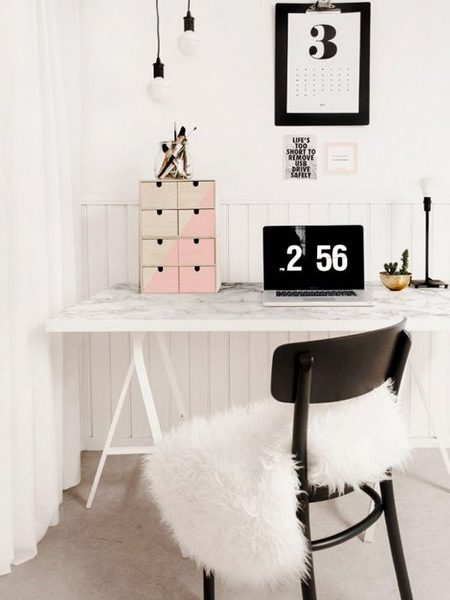 glam makeover for office chair