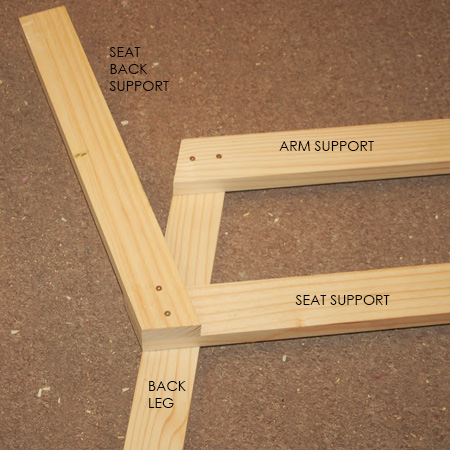 assemble garden chair