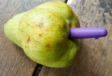 mould to cast concrete pear