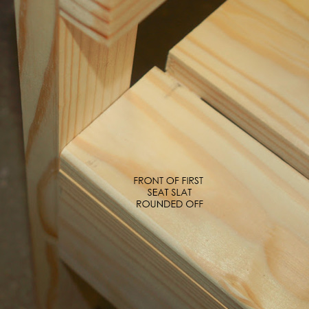 assemble garden chair