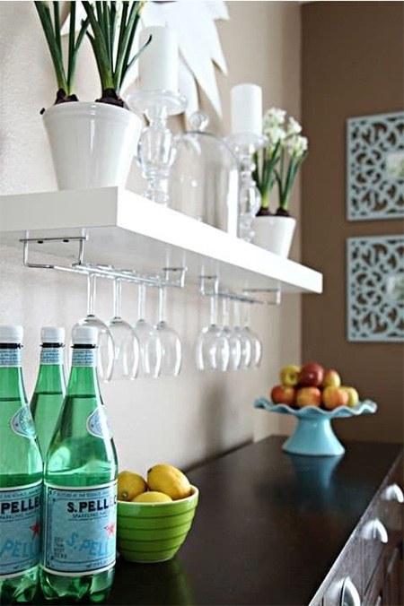 floating shelf hacks