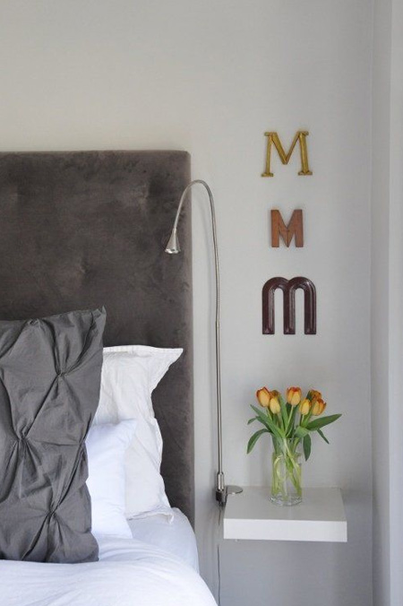 floating shelf nightstand