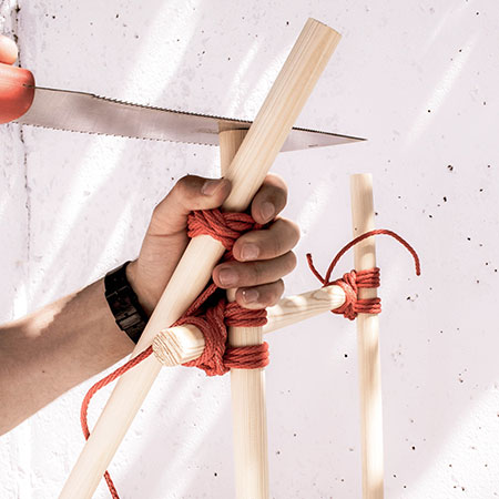 japanese bondage technique to make shelf