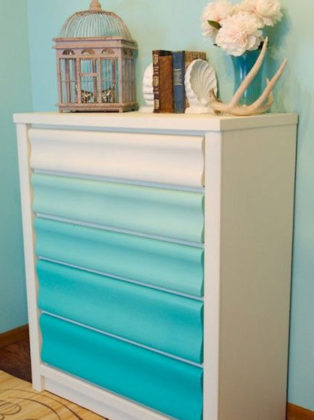 aqua ombre furniture