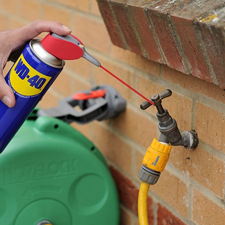 release taps with wd-40