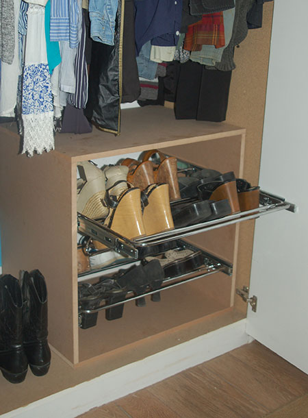 install gelmar shoe rack