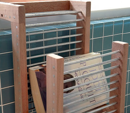 how to make bath rack