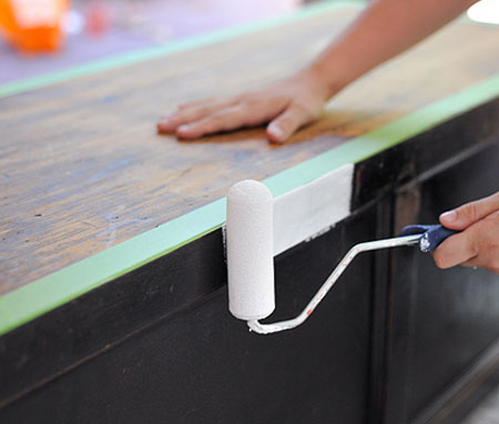 paint secondhand furniture