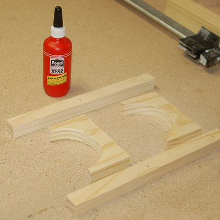 glue pieces together