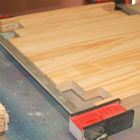 glue the planks together