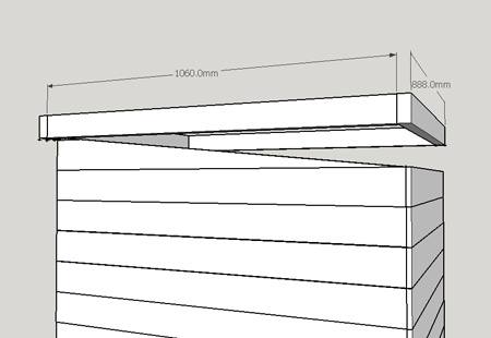 assemble roof frame