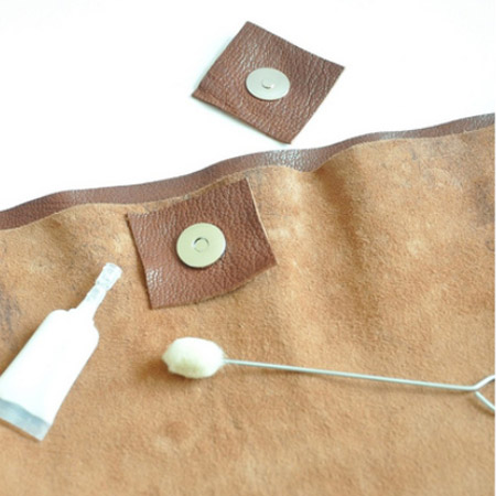 Make a leather shoulder bag