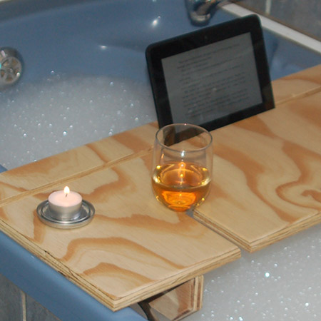 DIY Bath Caddy
