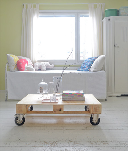 Easy reclaimed pallet project
