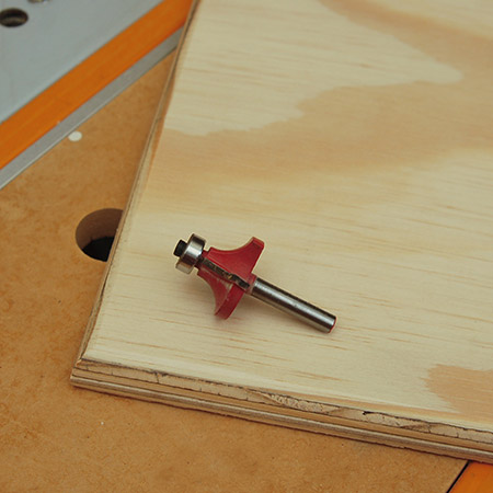 Use a round-over bit on your router all around the edge of the board. If you don't have a router, you can use an orbital sander and 120-grit sanding pads to round off the edges.