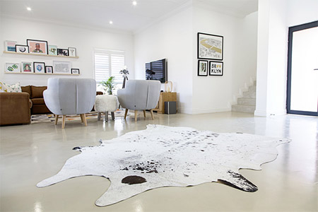 Cemcrete were delighted to be commissioned to help finish this South Africa celebrity's home.