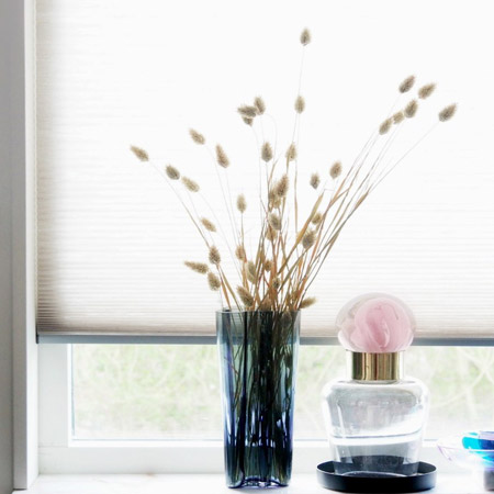 Honeycomb blinds offer an energy efficient way to warm up a home