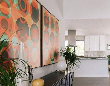 If your pieces need to be framed, choosing the right frame can be a whole process in itself.