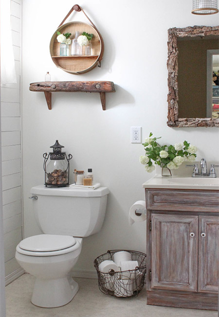 Bathroom goes coastal