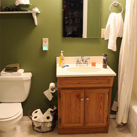 Bathroom goes coastal