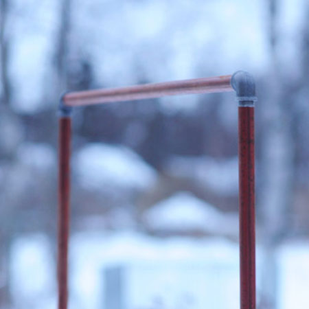 Assemble your choice of pipes to make the frame