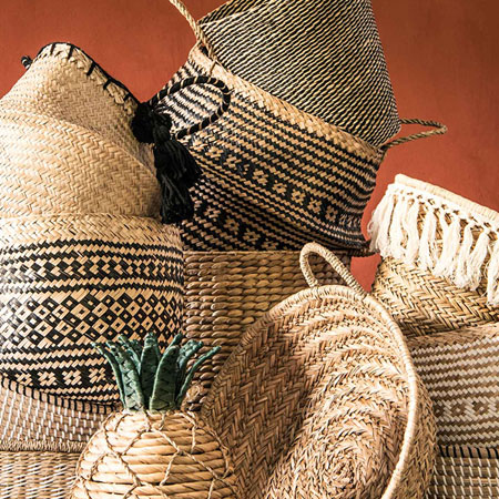 Adding warmth is all about colour and texture