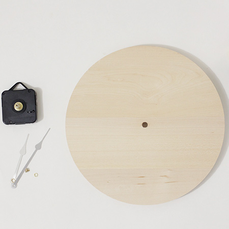 colourful wall clock