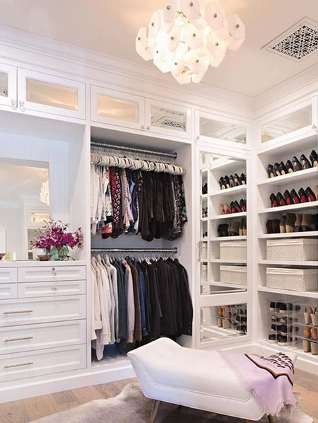 beautiful closet