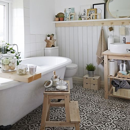 glass jars for bathroom storage