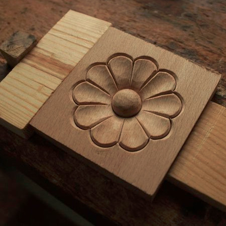 wood carving architectural detail