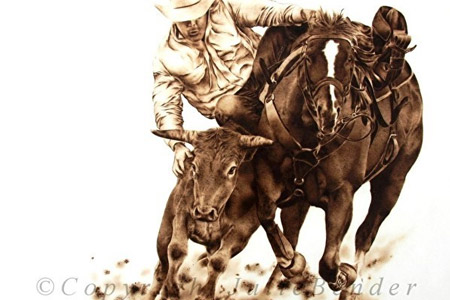 The art of pyrography