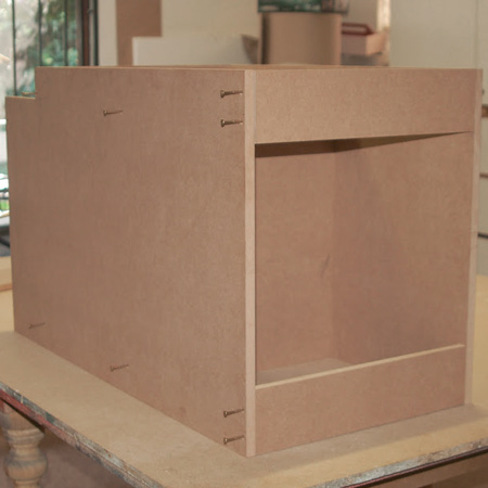 add side for cupboard