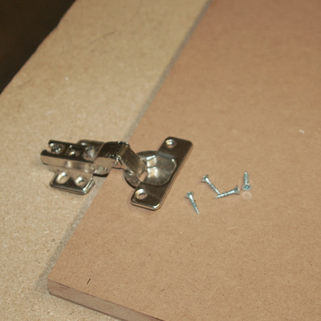 drill holes for concealed hinges