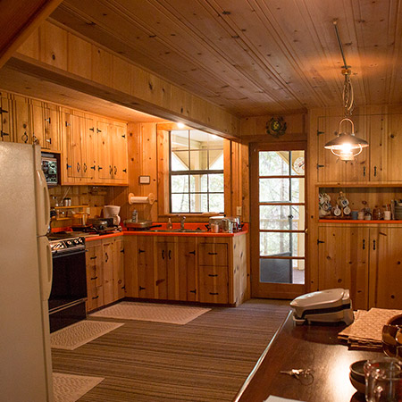 60-year old kitchen was completely gutted