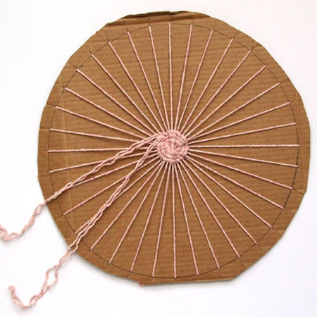 make a circular template