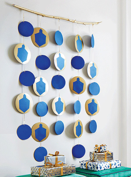 hanukkah festival of lights decor