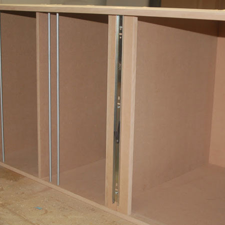 assemble shelf unit