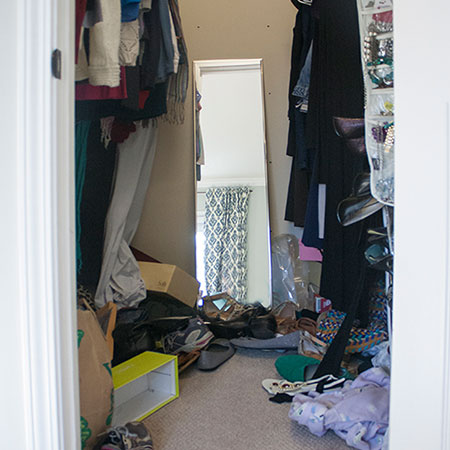 practical closet makeover