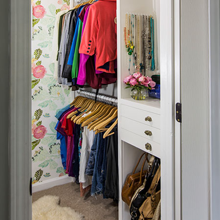 practical closet makeover
