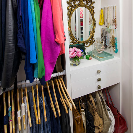 practical closet makeover