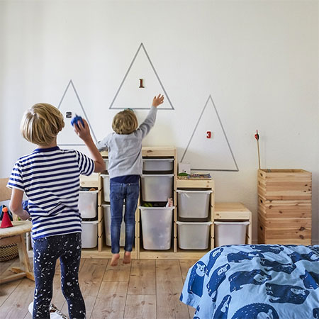 design a playful bedroom